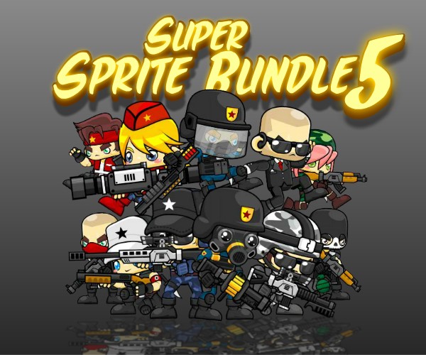 Super Sprite Bundle 5 - Royalty Free Game Art