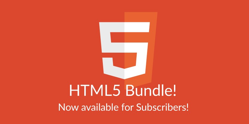 Html5 Video Tutorials now available for Subscribers