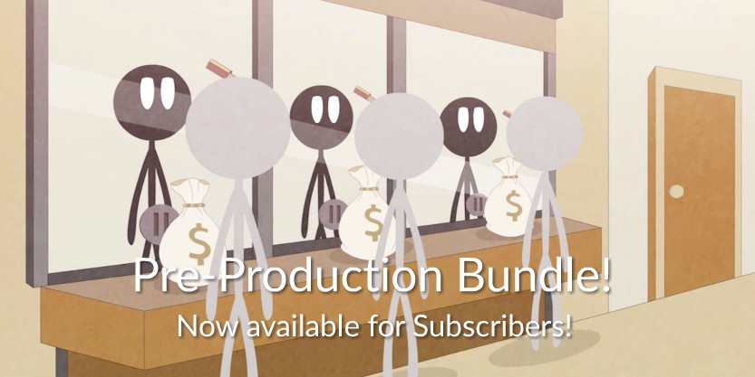 Storyboarding, Screenwriting and Animatics Video Tutorials now available for Subscribers