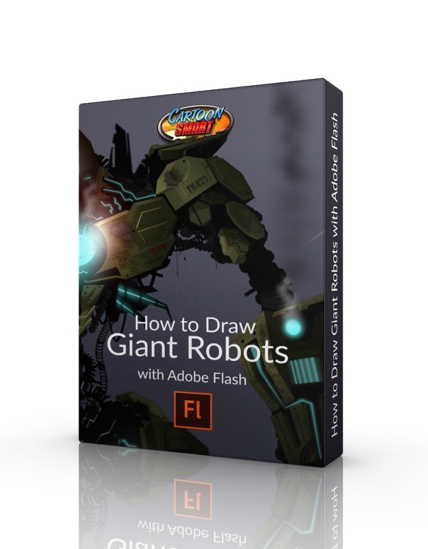 How to Draw Giant Robots in Adobe Flash - Video tutorials