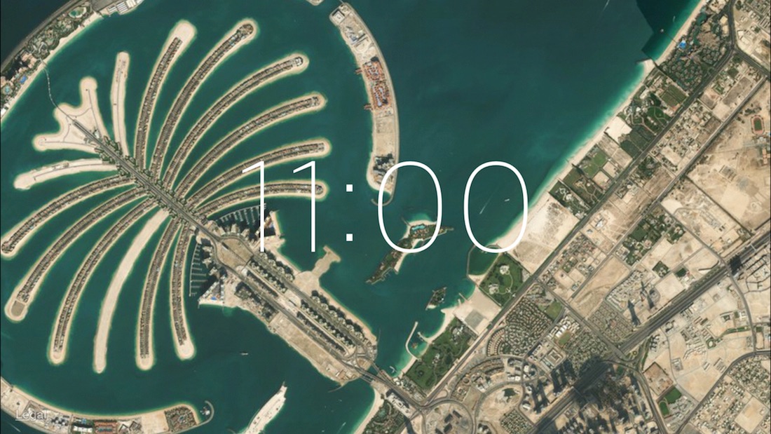 Above Time - Map Clock App