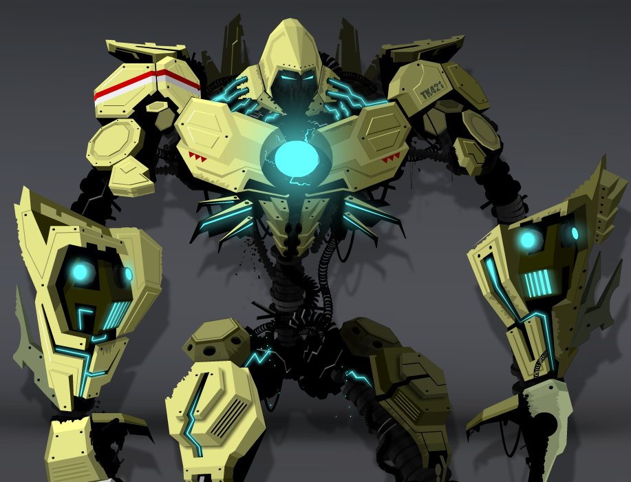 How to Draw Giant Robots in Adobe Flash - Video tutorials