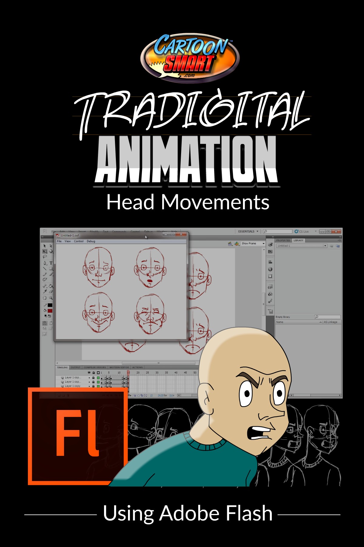 Tradigital Animation Tutorial - Head Movements