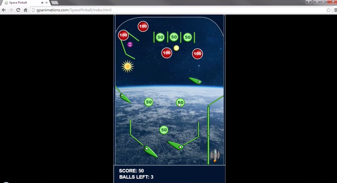 Construct Pinball Game Tutorial Preview