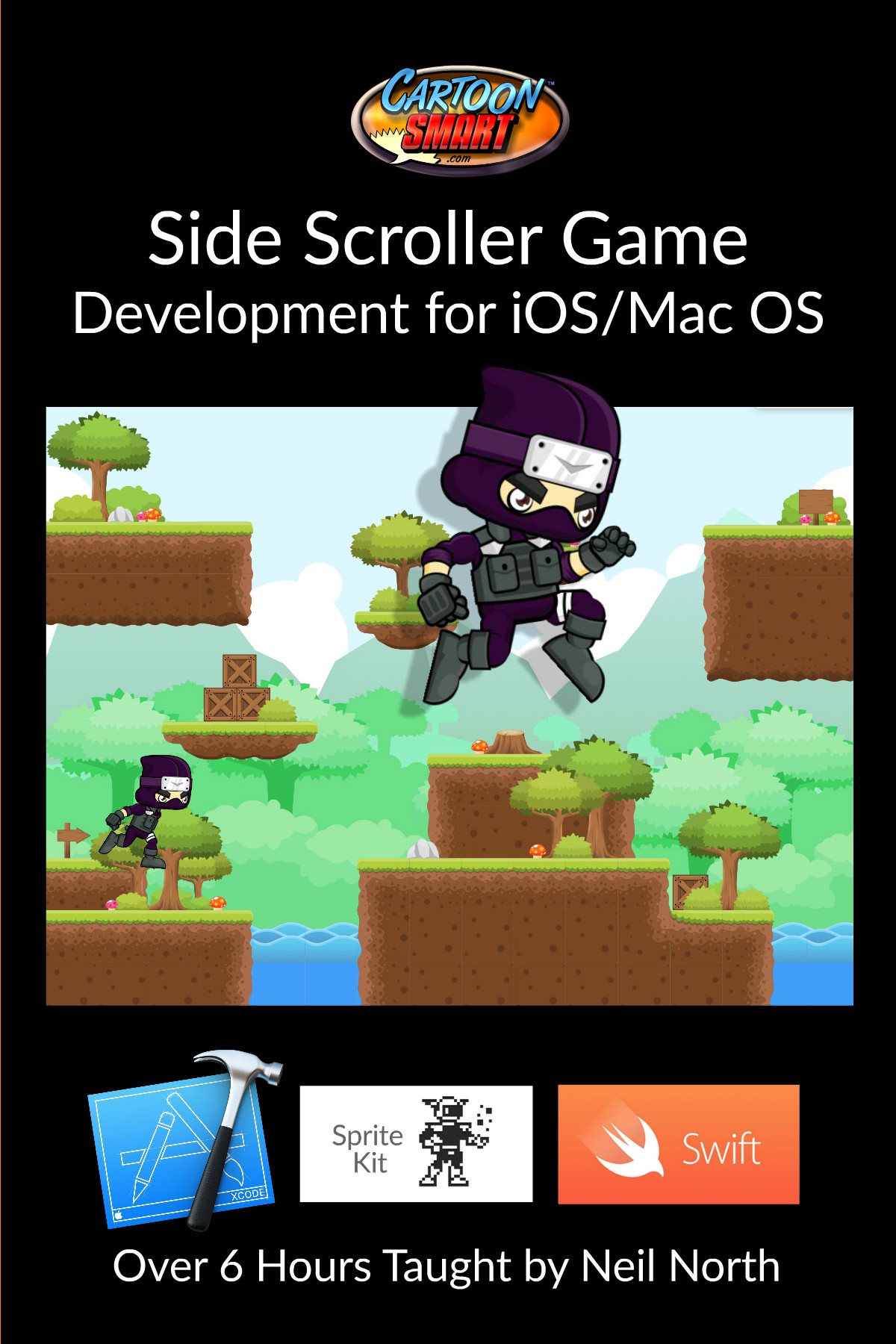 Side Scroller Game Development Tutorials for iOS and Mac OS