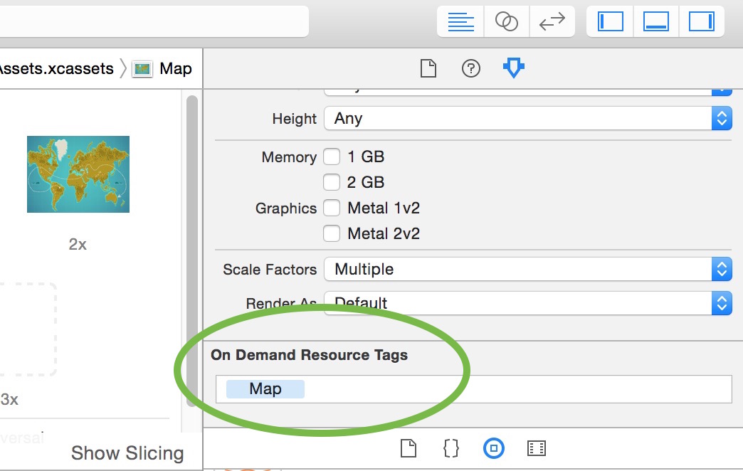 On Demand Resources iOS9 SpriteKit Xcode 7