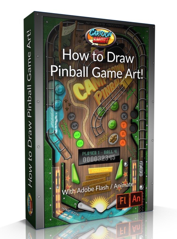 How to Draw Pinball Game Art