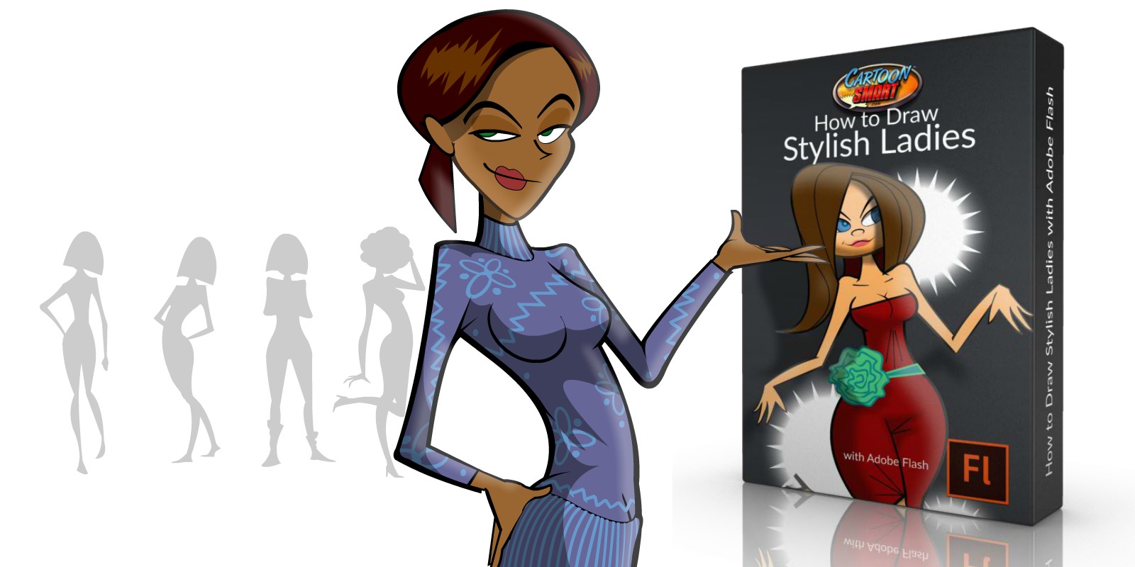 How to Draw Stylish Ladies - Video Tutorials